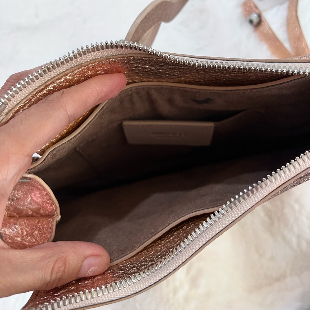 Jimmy Choo Women's Metallic Rose Gold bag - Picture 12 of 14